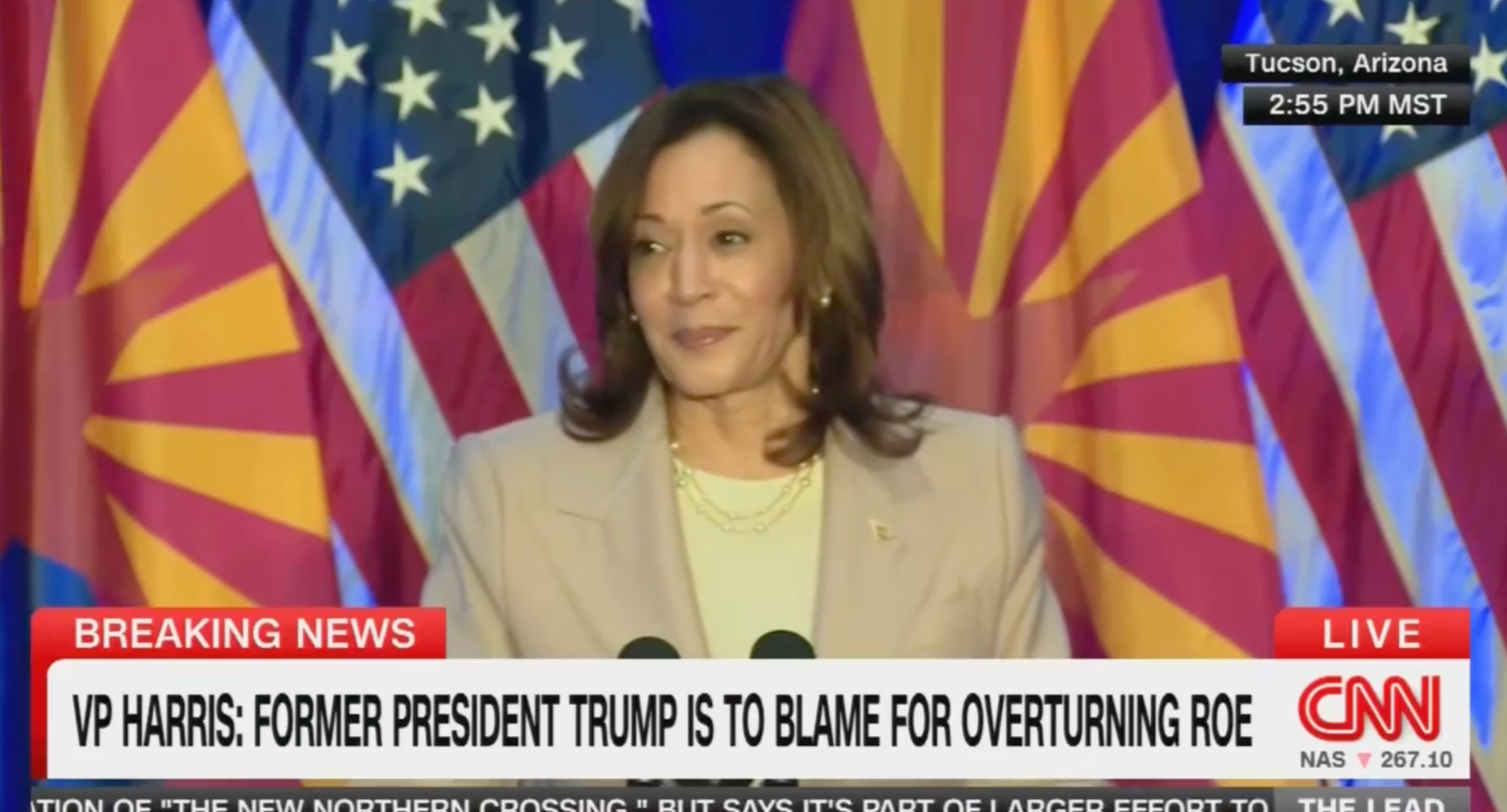 'Trump Did This': VP Harris Blames Trump on Abortion Bans - MeidasTouch