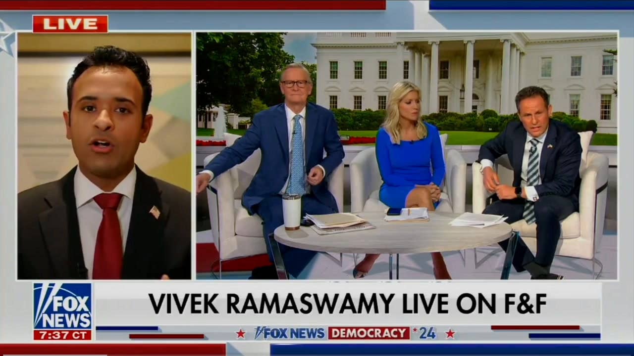 Ramaswamy Humiliated Live On Air Over Ukraine Plan - MeidasTouch