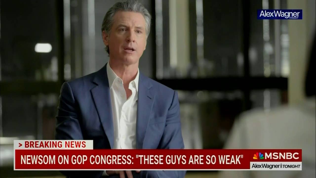 Pathetically Newsom Blasts ‘Pathetically Weak’ Republicans For Sabotaging Border ...
