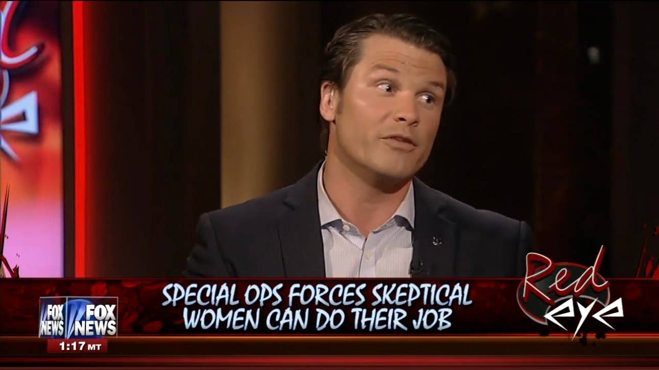 Pete Hegseth Lamented Don't Ask Don't Tell Change, Women in the ...