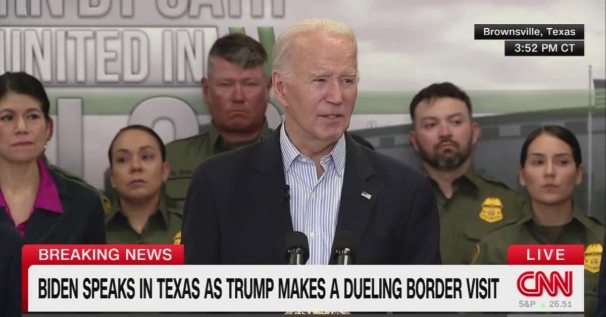Biden Challenges Trump to Work Together on Bipartisan Border Security Bill MeidasTouch News