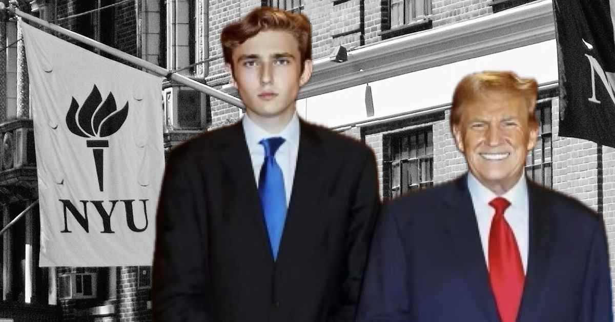Barron Trump Attends NYU After Trump Calls NYC Dirty & Crime-Infested - MeidasTouch News Barron Trump Attends NYU After Trump Calls NYC Dirty & Crime-Infested - MeidasTouch News