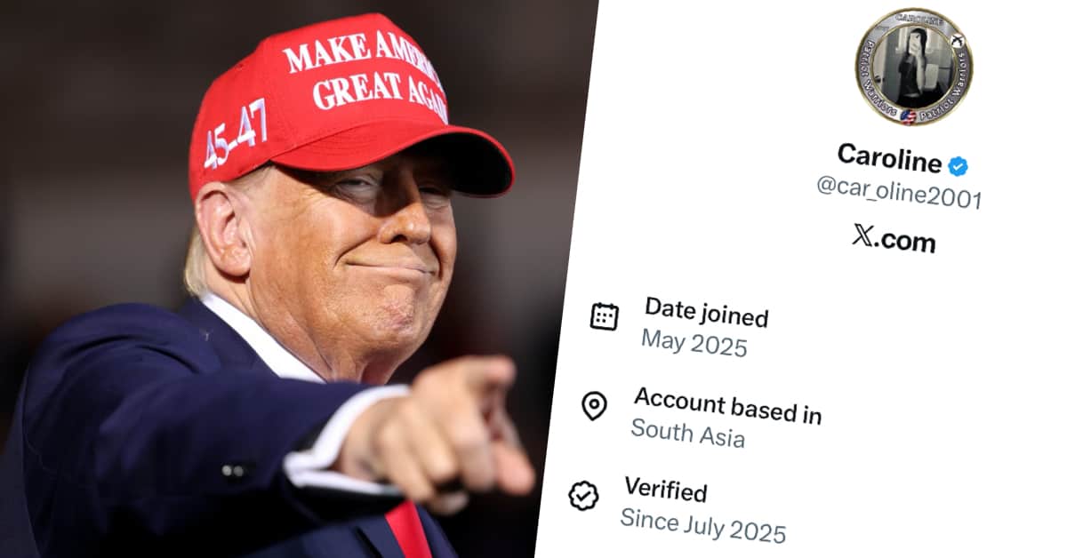 Trump Reposted a Slew of Foreign-Based Accounts Monday Night