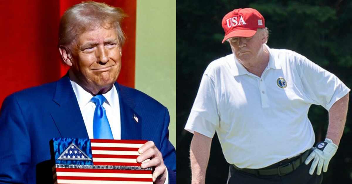 “No Golf”— Trump Falsely Claims He Didn’t Golf for 72 Days Before the