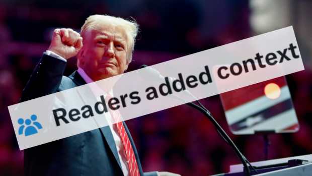 Trump community note