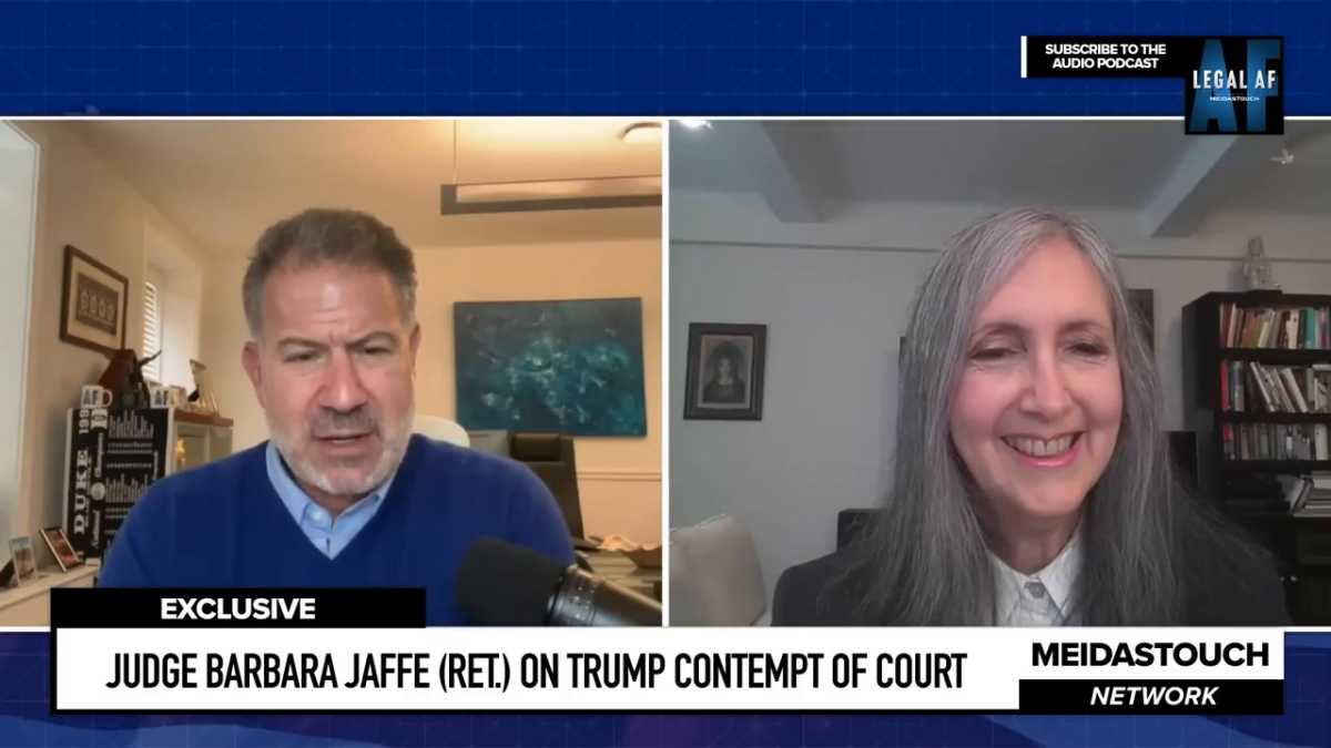 Judge barbara jaffe hot sale