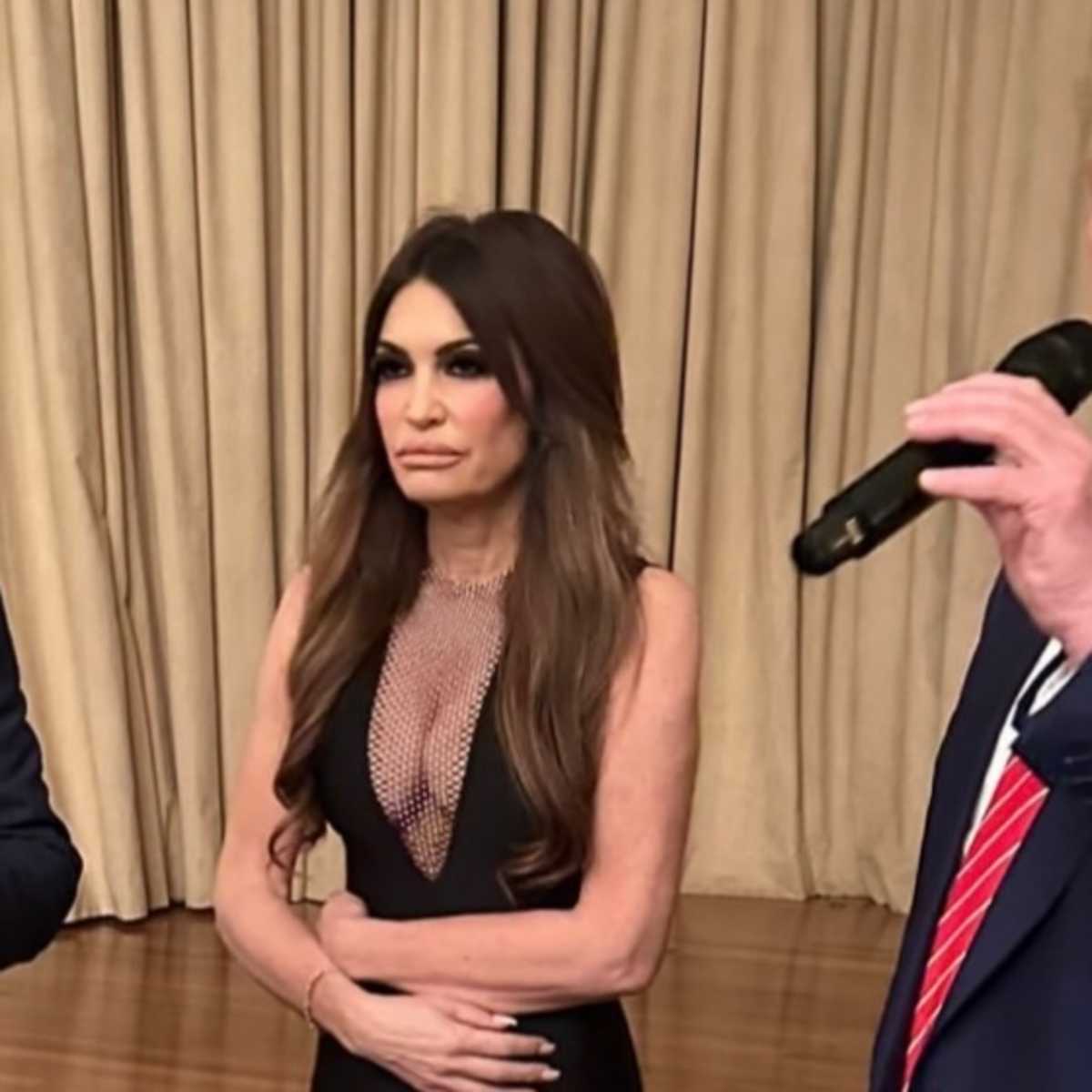 Kimberly Guilfoyle Porn Captions - Twitter Reacts to Viral Photo of Kimberly Guilfoyle with Trump -  MeidasTouch News