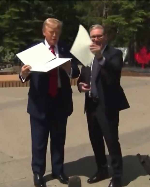 Trump Drops Documents