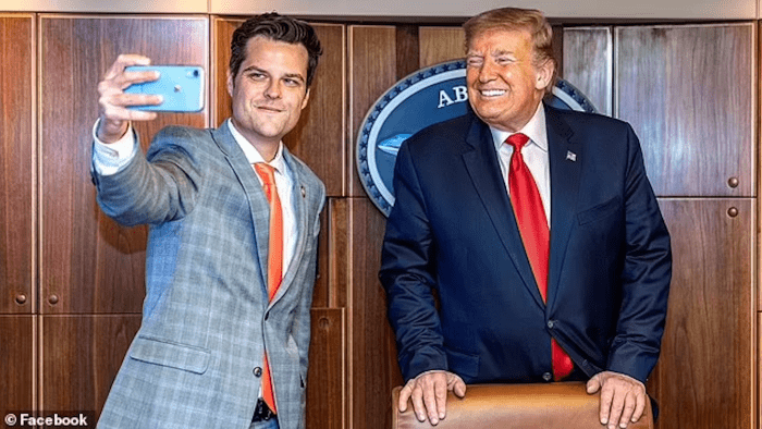 Matt Gaetz Withdraws From Consideration As Trump's Attorney General ...