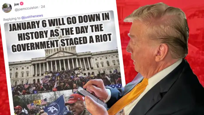 Oops! Trump Suggested the January 6th Riot Was “Government Staged” (SPOILER: He was president of that government) (meidasnews.com)