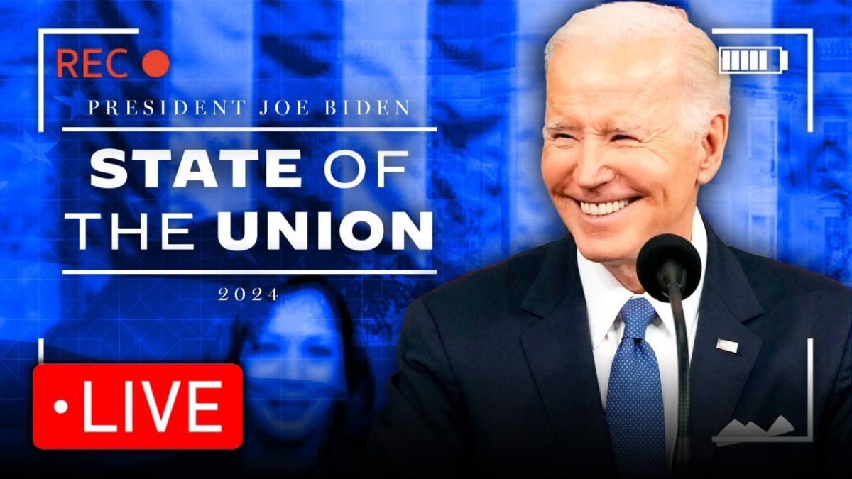 Watch Live President Biden Delivers State Of The Union Address