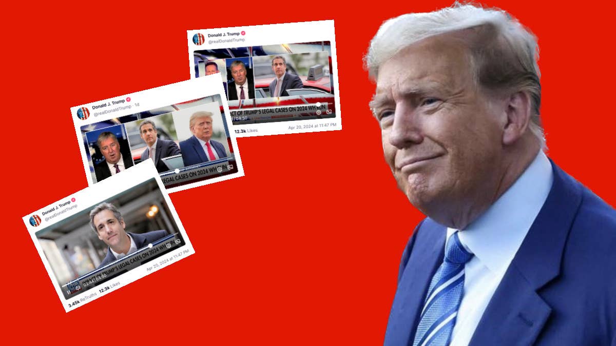 Trump Posted a Fox News Clip Flashing Star Witness Michael Cohen’s ...