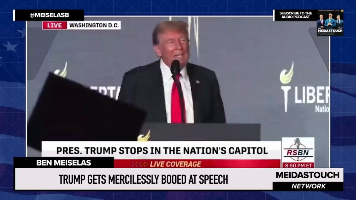 Trump Mercilessly Booed At Libertarian Convention - MeidasTouch News