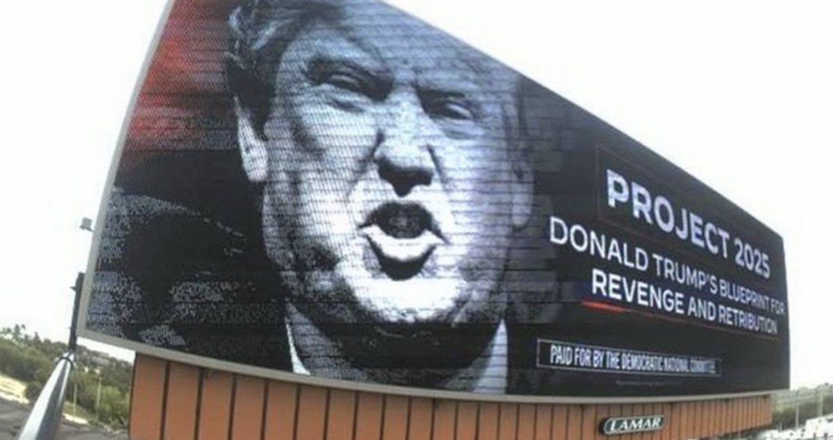 DNC Puts Up Billboards at Doral Highlighting Trump's Ties to Project