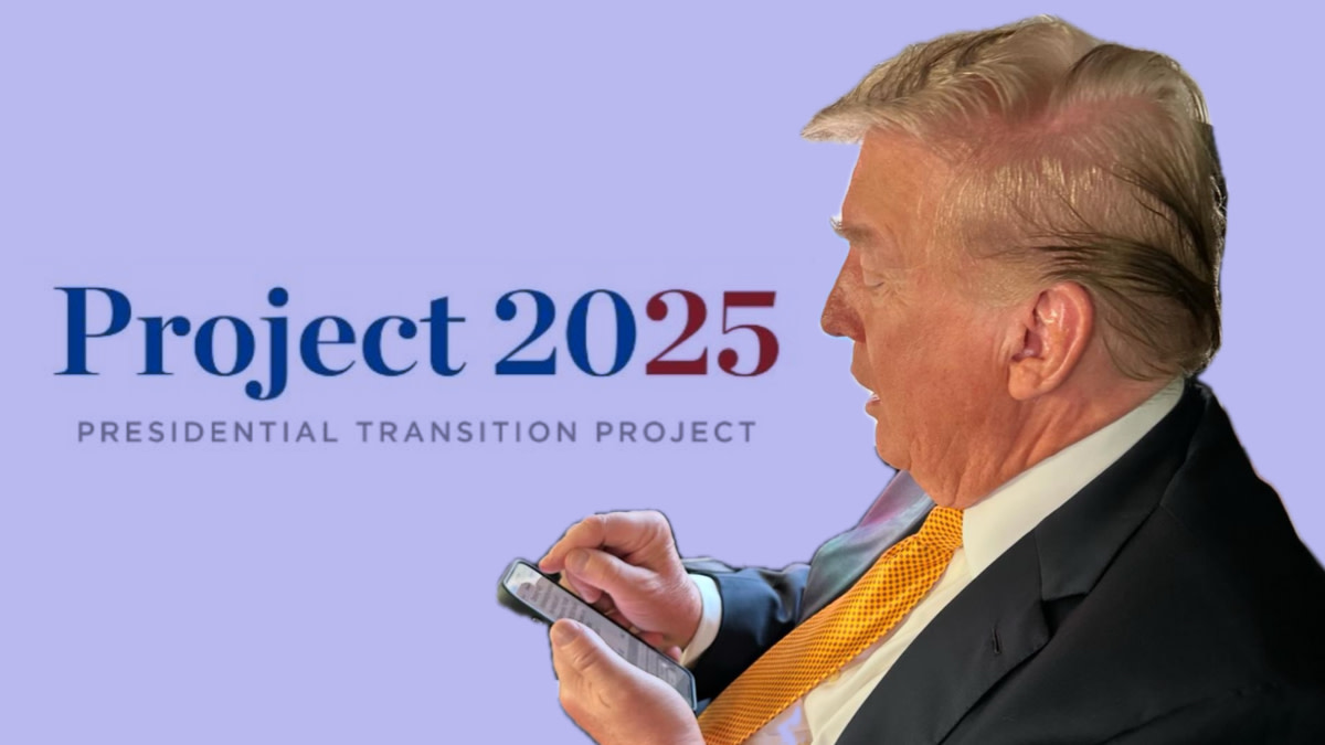 Oops! Trump Admits "Numerous" Trump Officials "Involved in Project 2025