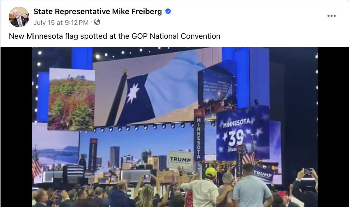 Trump's RNC Displayed New Minnesota Flag MAGA is Now Using to Attack ...