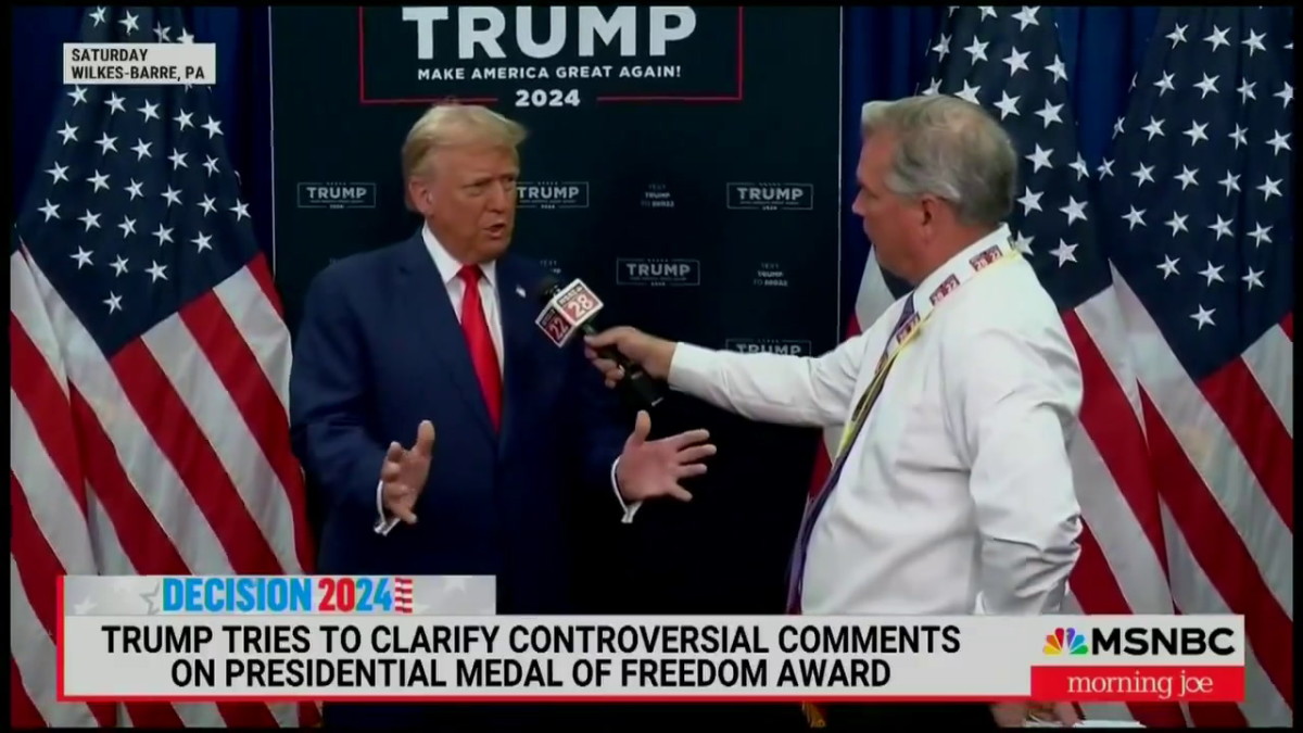 Trump Doubles Down on Offensive Medal of Honor Remarks, Ignoring Outrage from Veterans (meidasnews.com)