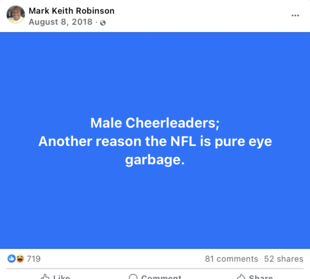 Mark Robinson Has A History Of Disparaging The NFL MeidasTouch News