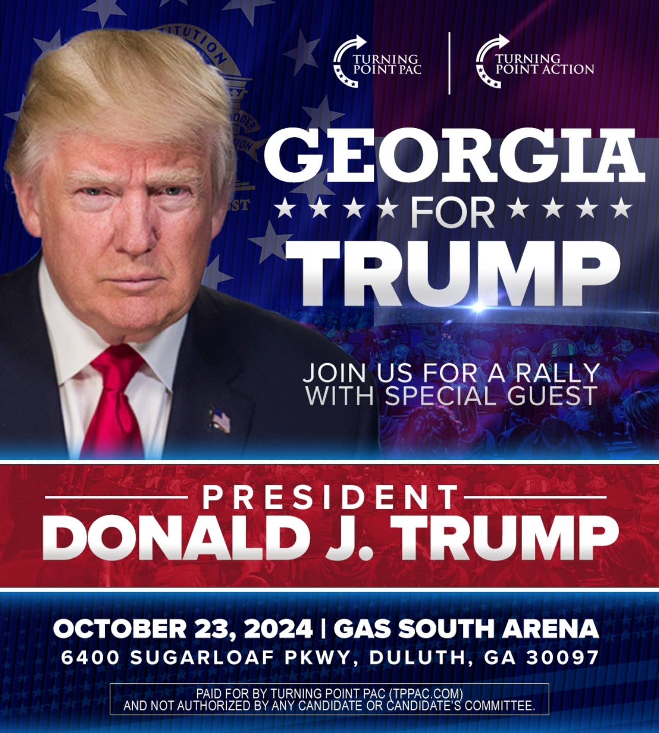 Trump Schedules Georgia Rally with Anti-MLK Activist On Martin Luther ...