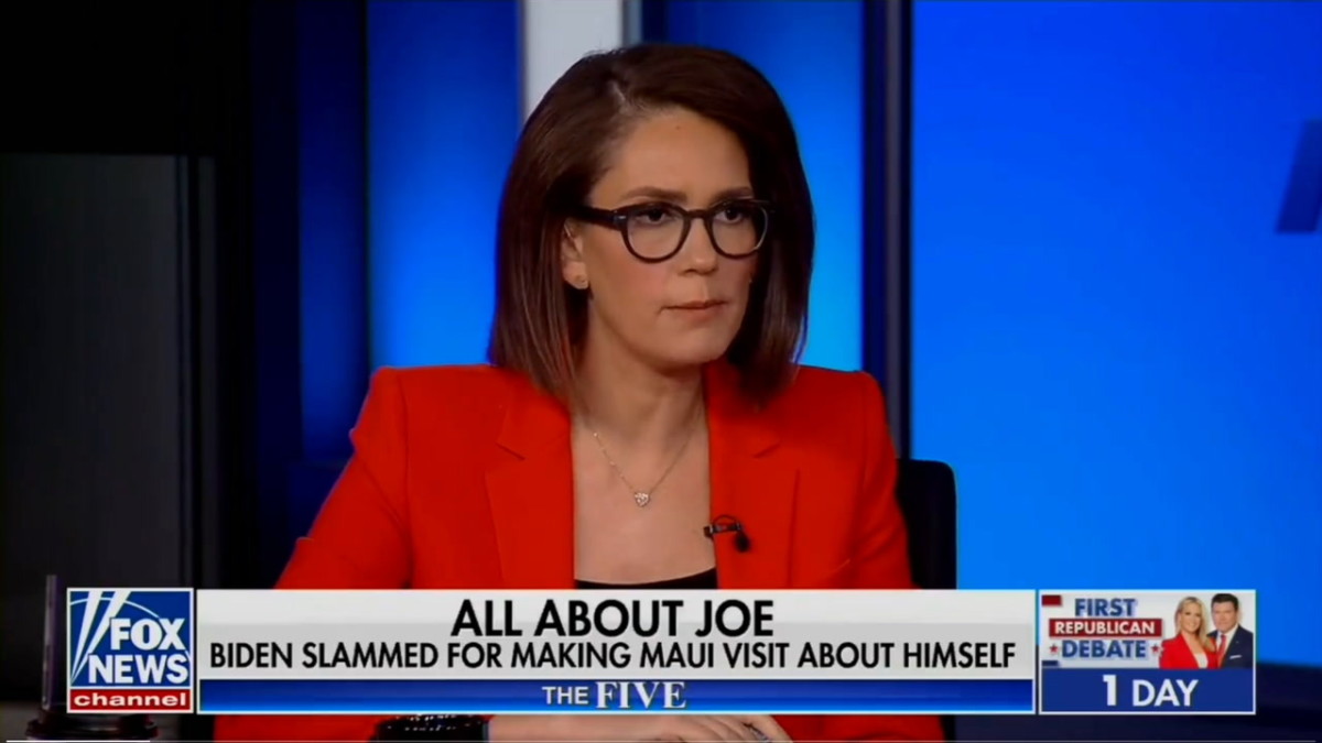 Jessica Tarlov Slays Fox Hosts Yet Again, This Time on Biden's Maui ...