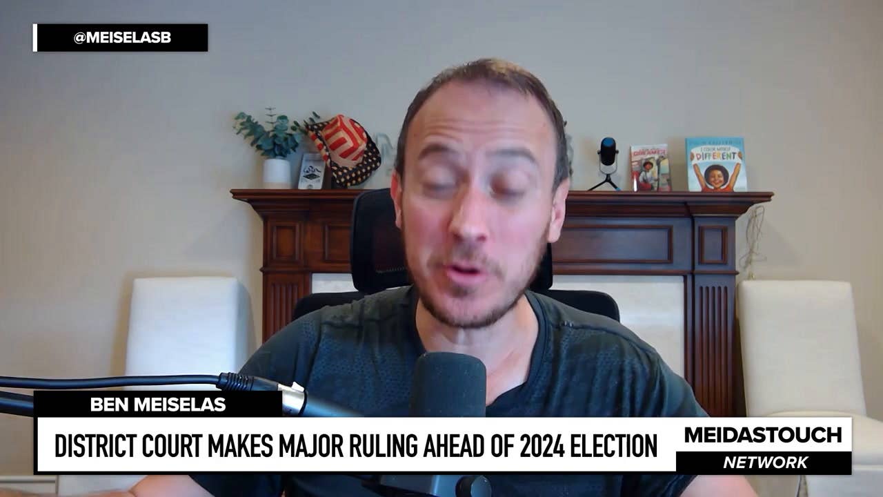 District Court Makes MAJOR RULING Ahead of 2024 Election - MeidasTouch News