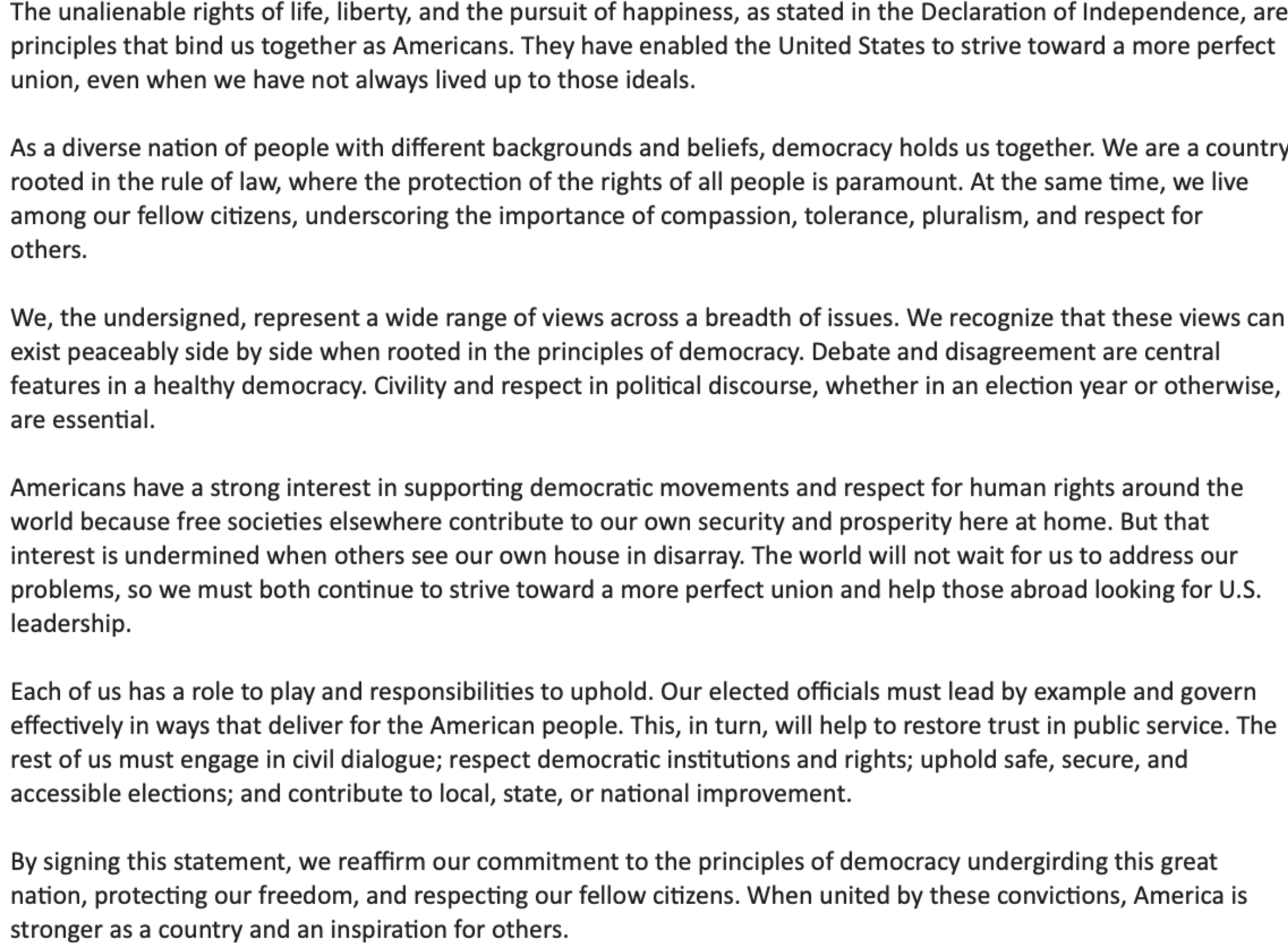 First Ever Joint Statement By 13 Presidential Libraries Sounds Alarm ...