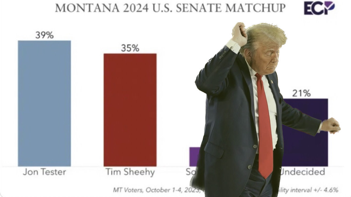 Oops! Trump Shared Poll Showing Republican Senate Candidate Losing to ...