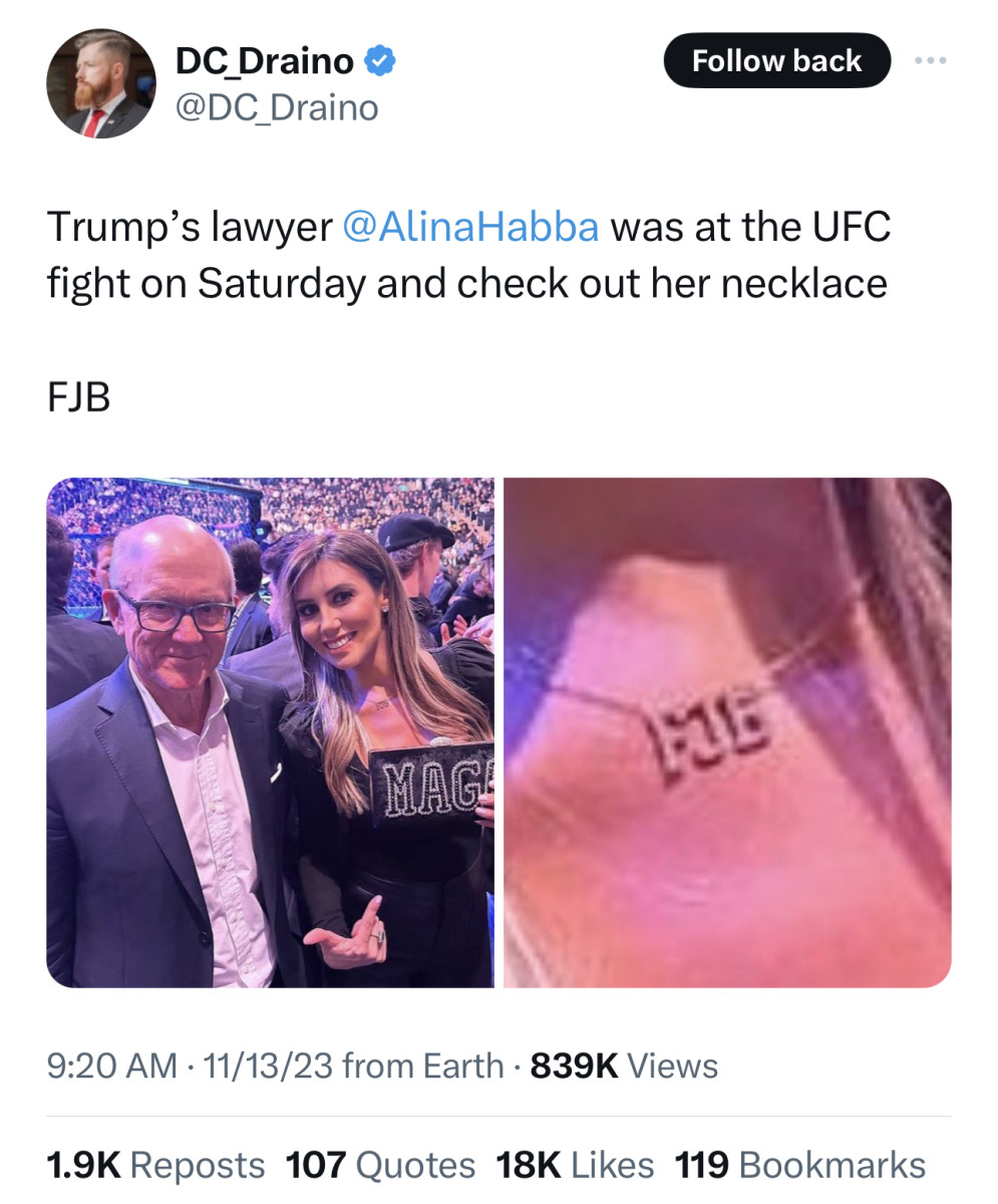 Trump Lawyer Alina Habba Wore a 