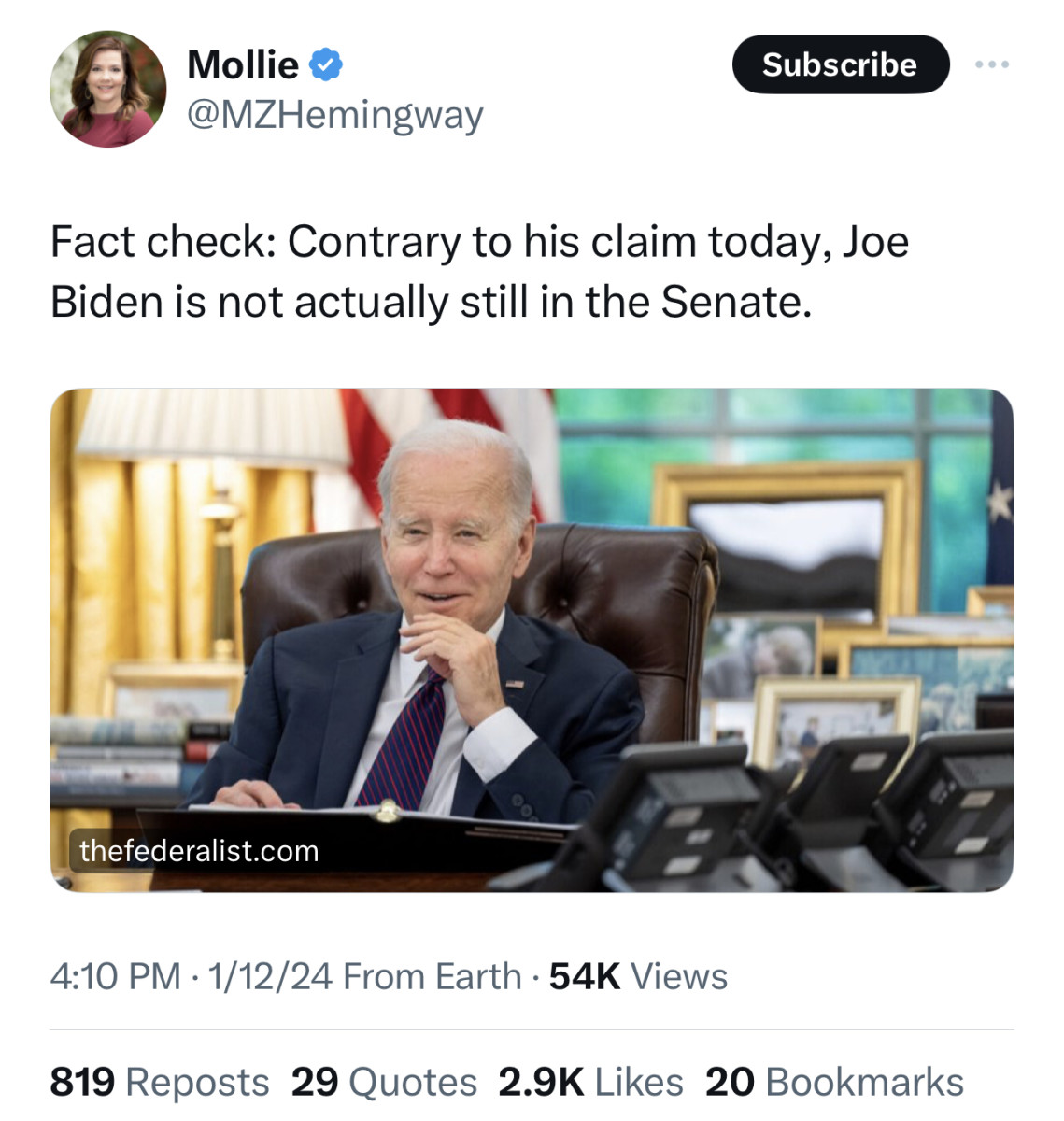 GOP House Judiciary and Several Verified MAGA Accounts Fall for Now