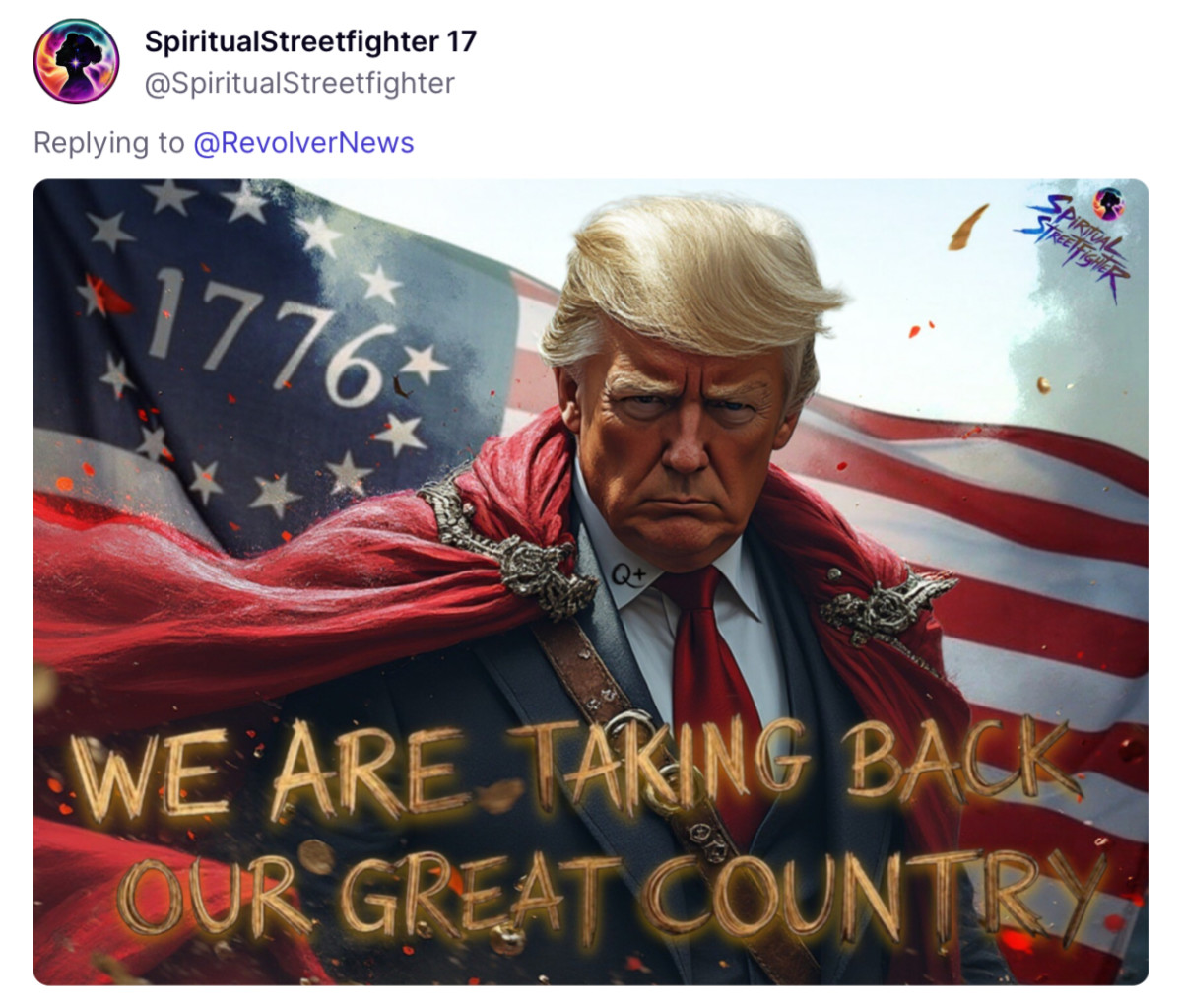 Trump repost 