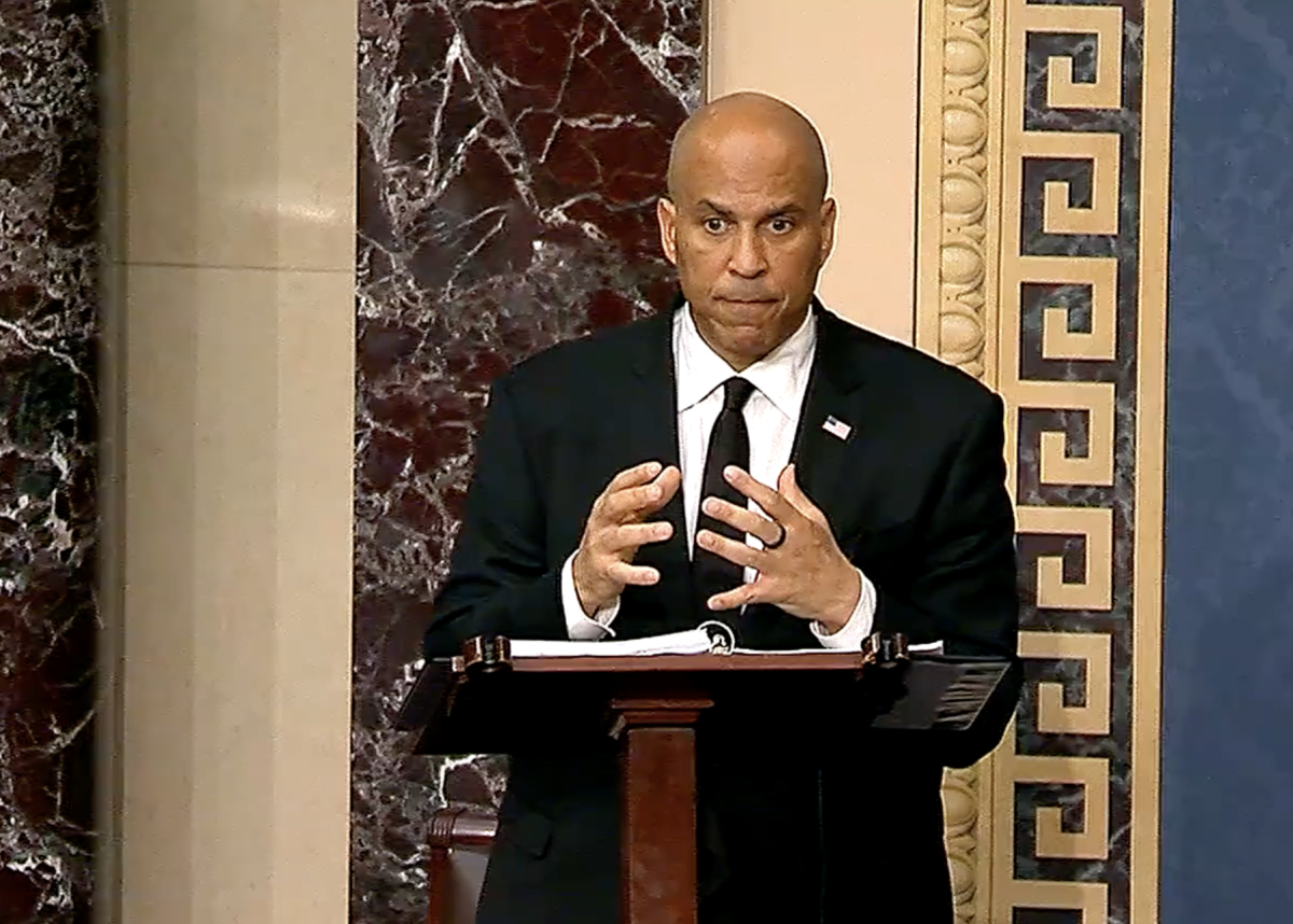 Cory Booker Just Broke the Record for Longest Senate Speech